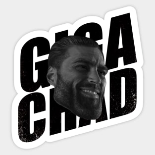 Gigachad Sigma male meme Sticker